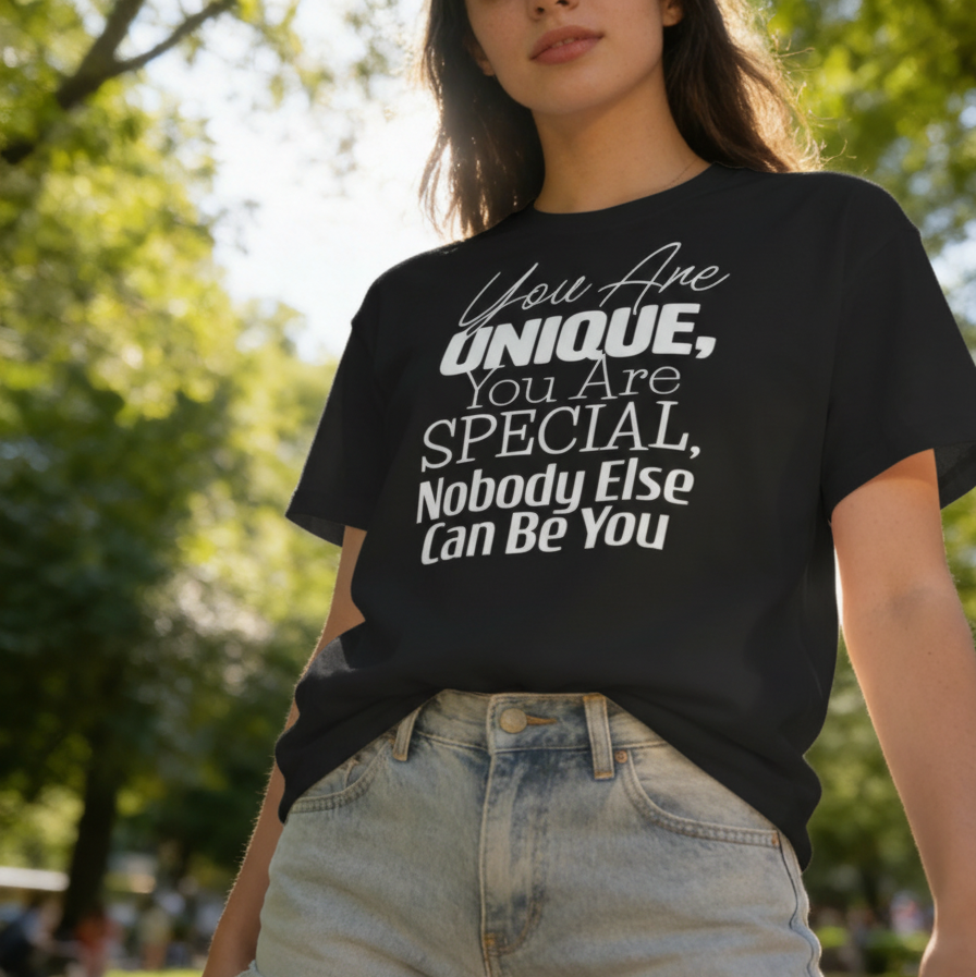 You Are Unique, You Are Special, Nobody Else Can Be You Tee