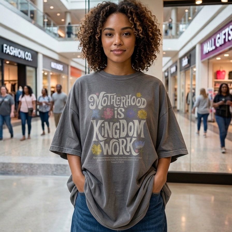 Motherhood Is Kingdom Work T-shirt
