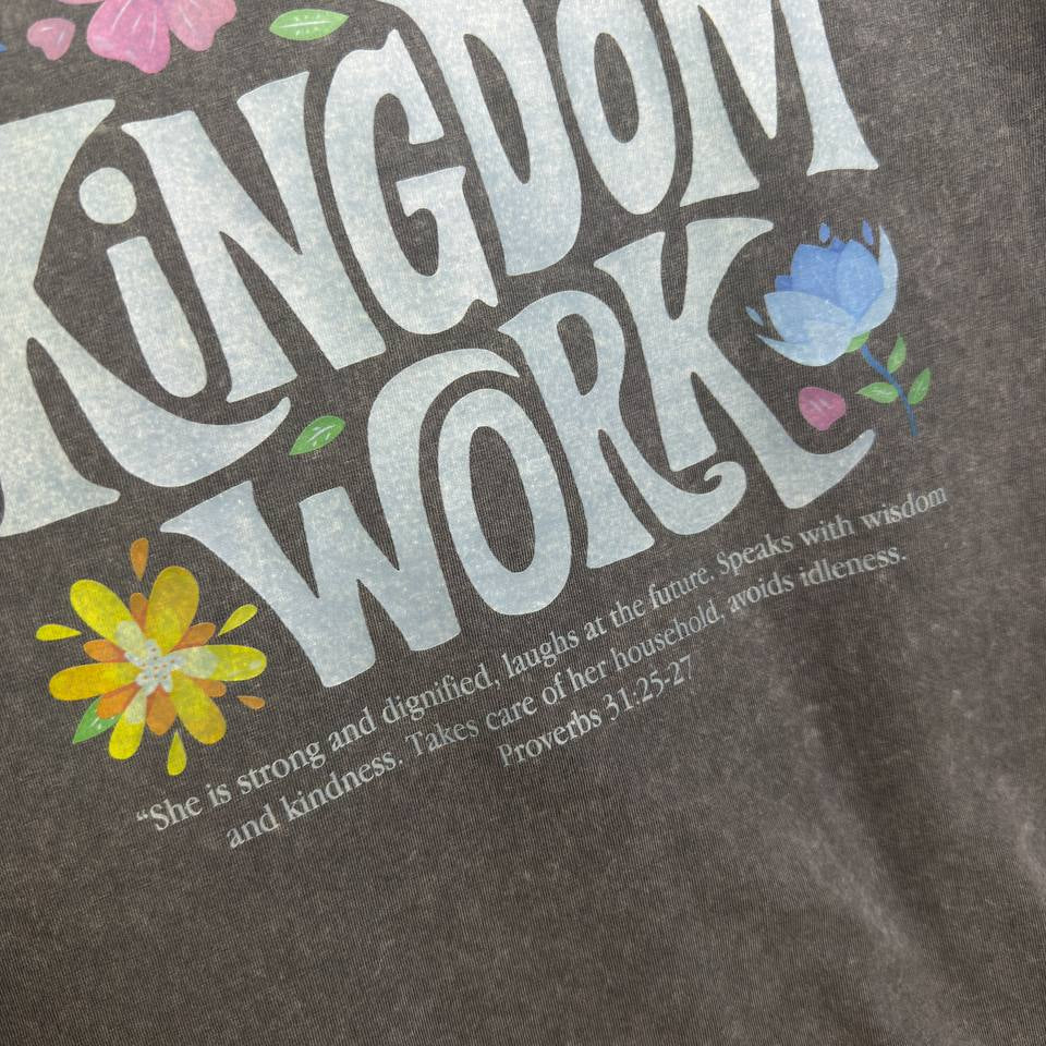 Motherhood Is Kingdom Work T-shirt