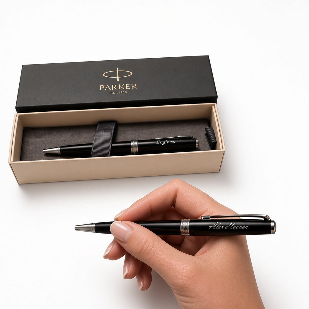 Personalised Parker Pen | Custom Name Pen Gift | Corporate Gifts Bulk | Business Branding | Luxury Gift for Him Her | Employee Client Gift
