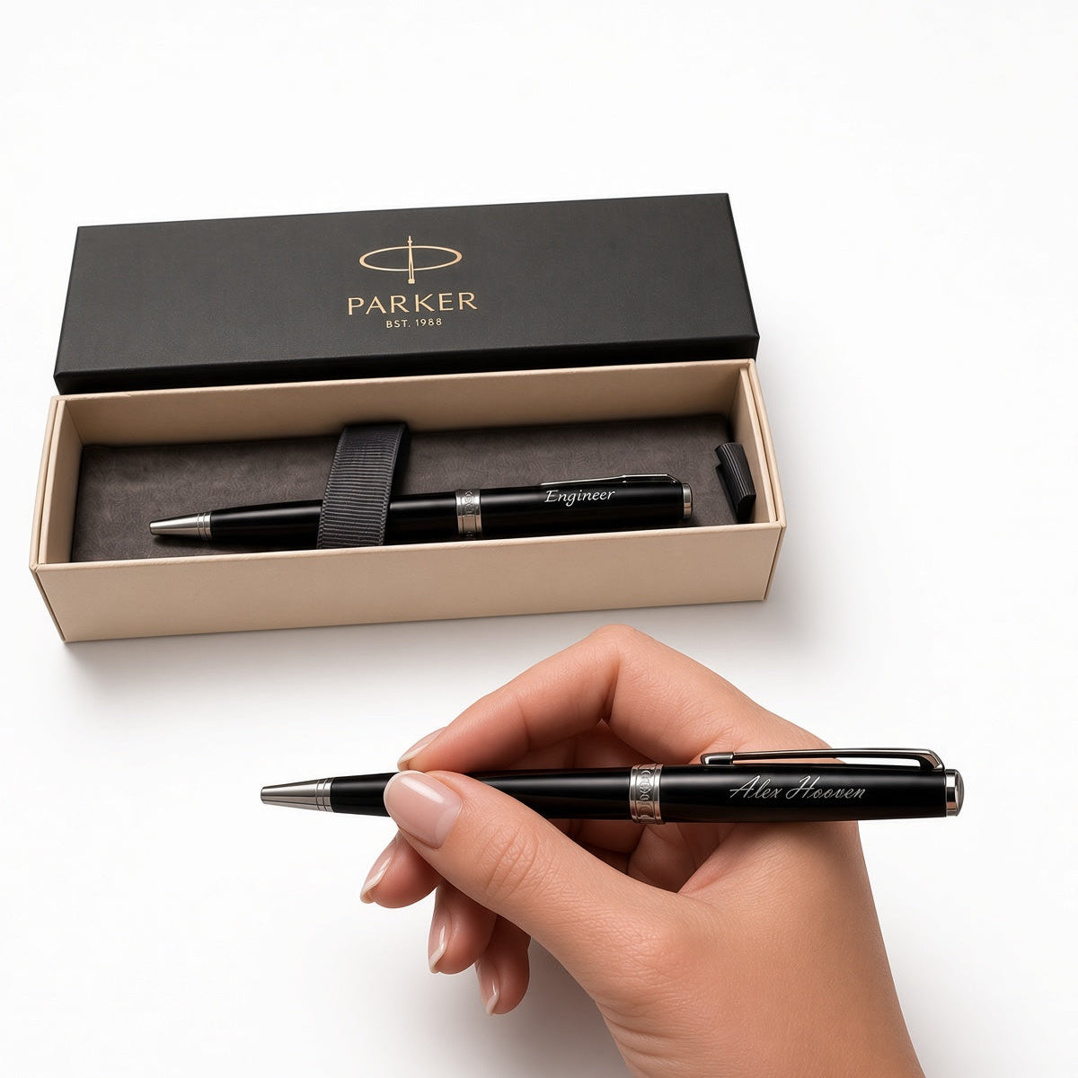 Personalised Parker Pen | Custom Name Pen Gift | Corporate Gifts Bulk | Business Branding | Luxury Gift for Him Her | Employee Client Gift