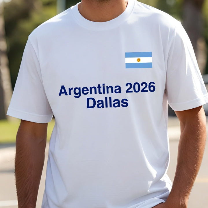 Argentina Dallas 2026 Soccer Shirt | Vamos Argentina | BeVisible