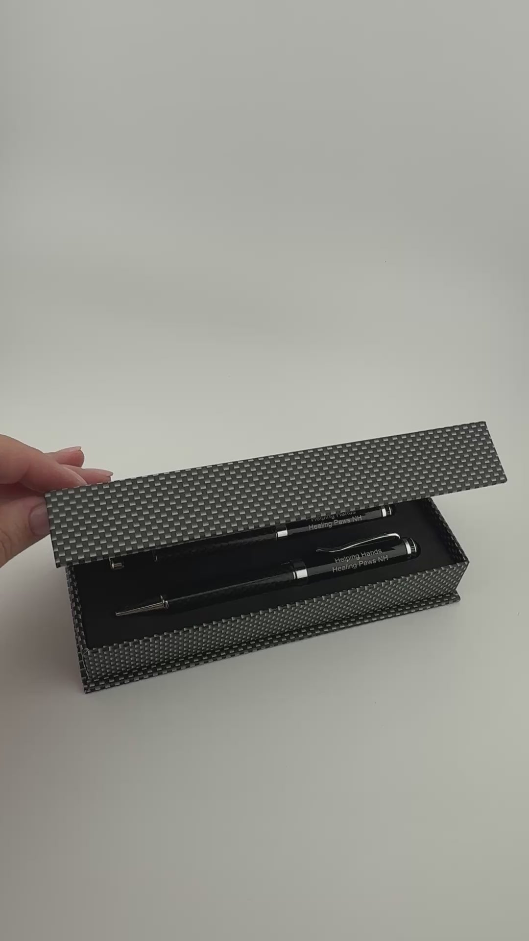 Engraved Pen Gift Set – Personalized Rollerball & Ballpoint Pens in Gift Box