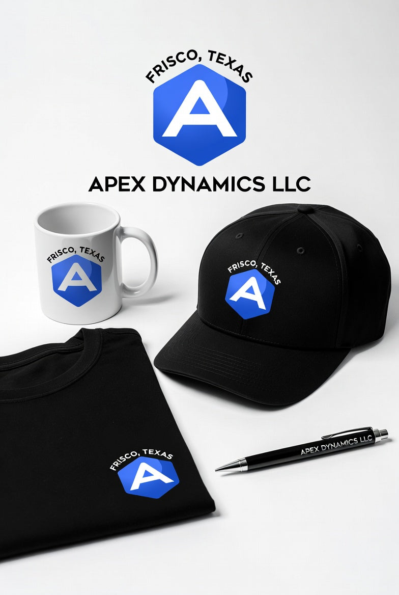 Custom Branded Apparel Package for Your Business | T-Shirts, Hats, Mugs and More | Logo Print | All Industries Welcome